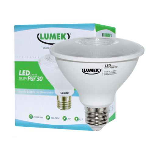 Bombillo LED Lumek E27 Eco Par 30 10.5W 6500K