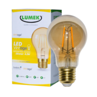 Bombillo LED Lumek E27 Vintage Dimmer 4.2W Classic