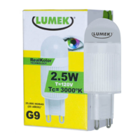 Bombillo LED Lumek G9 2.5W 3000K